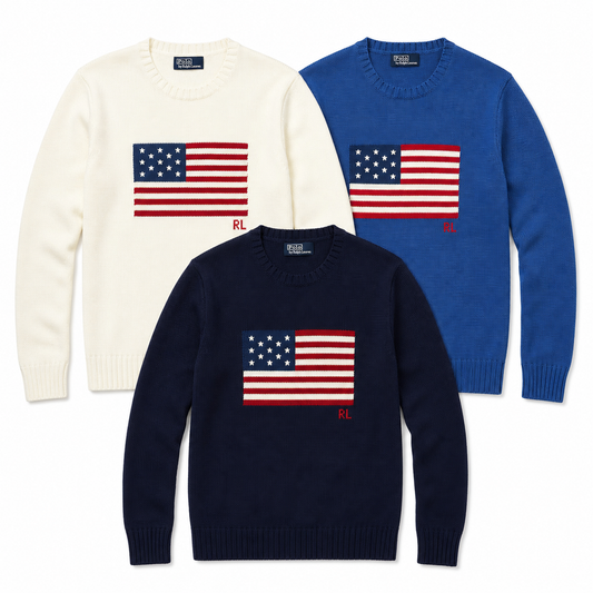 Ralph Lauren Flag Sweaters