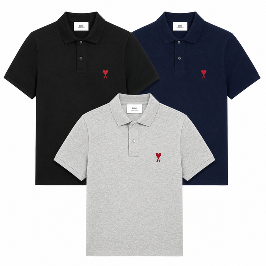 Ami Paris Polo Shirts